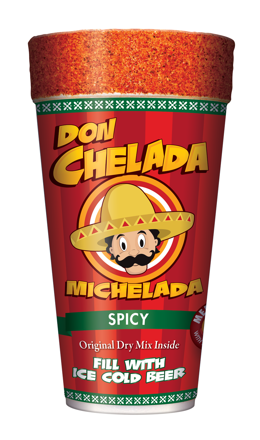 Don Chelada Michelada Cup - Spicy - Lucky's Liquor